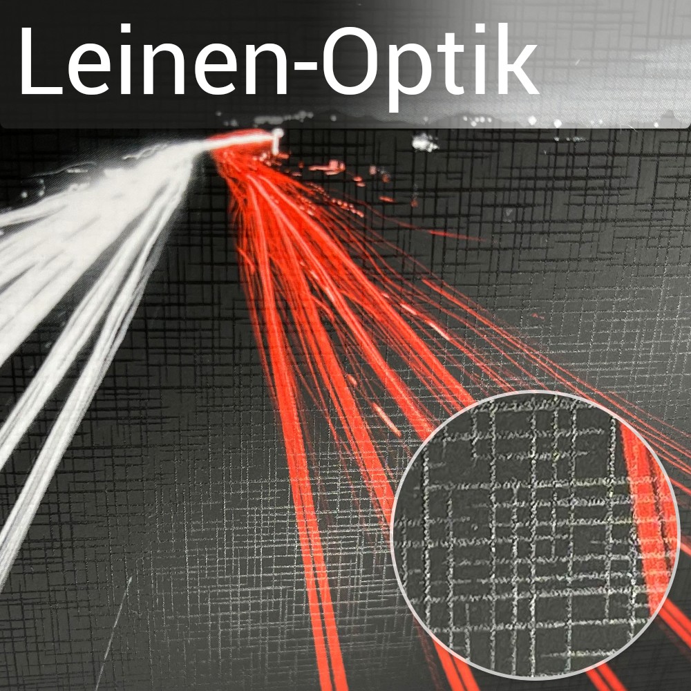 Leinen-Optik Cellophanierung