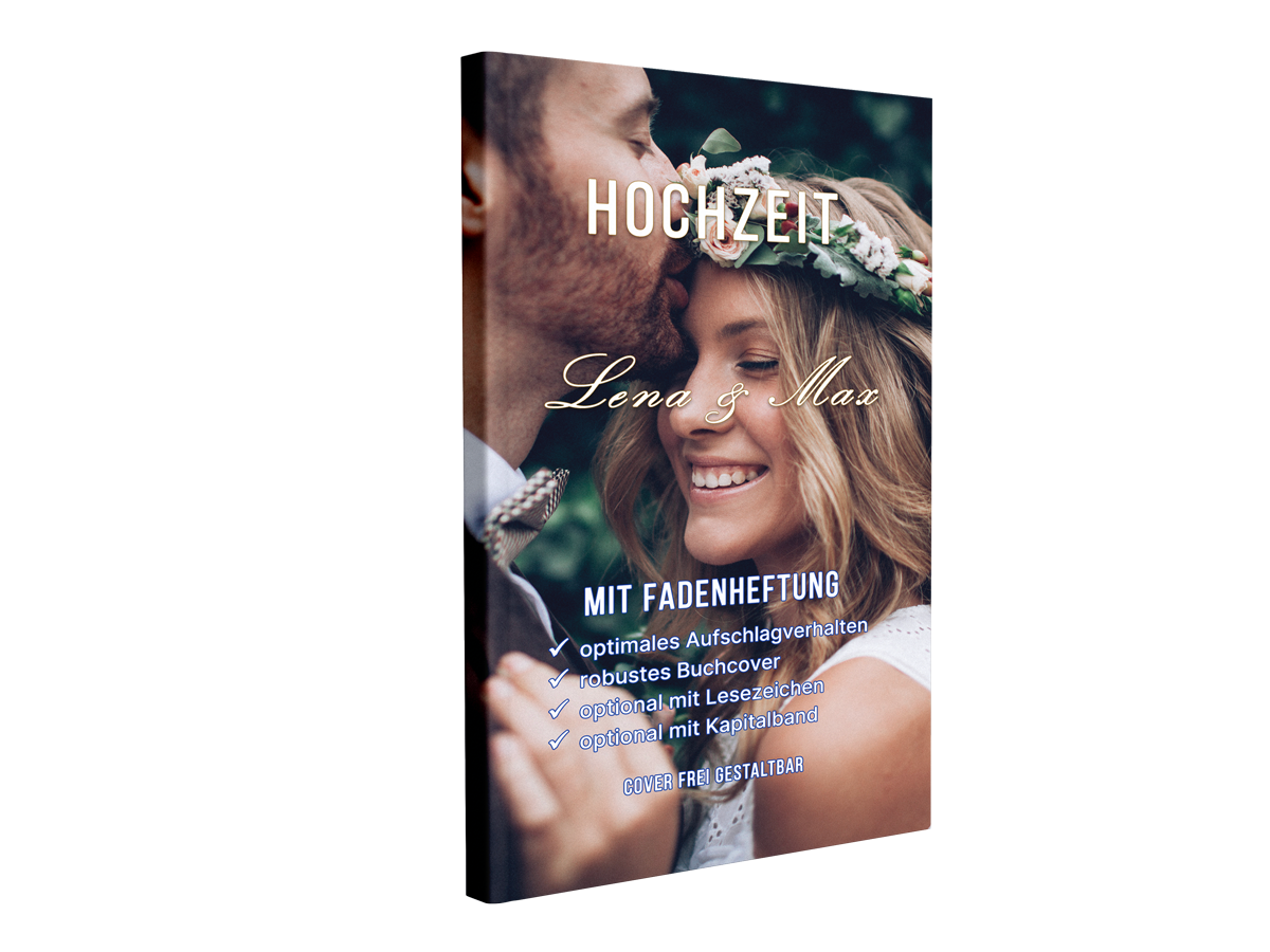 Hochzeitsbuch Beispiel - edel und unvergesslich