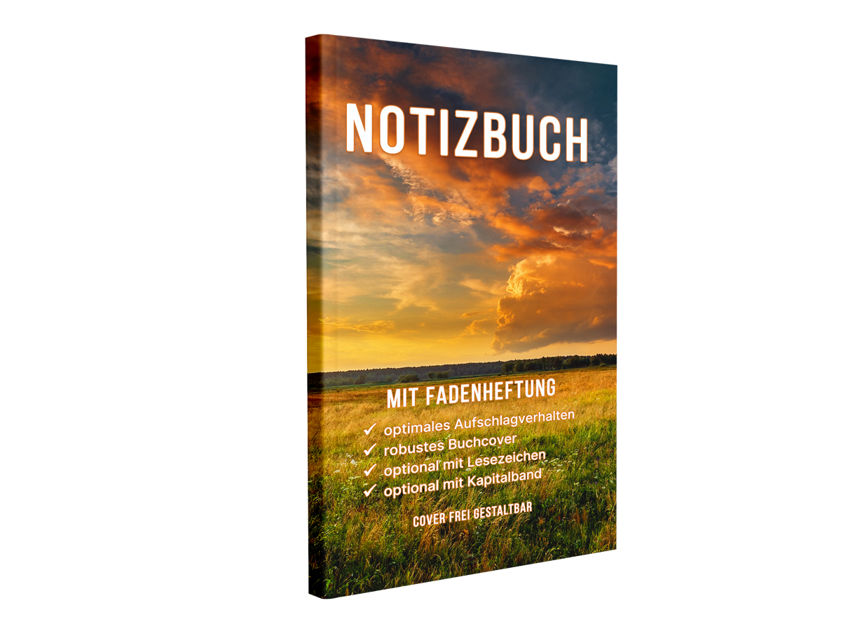 Notizbuch Beispiel - individuell gestaltet